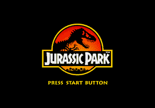 Заставка игры Jurassic Park